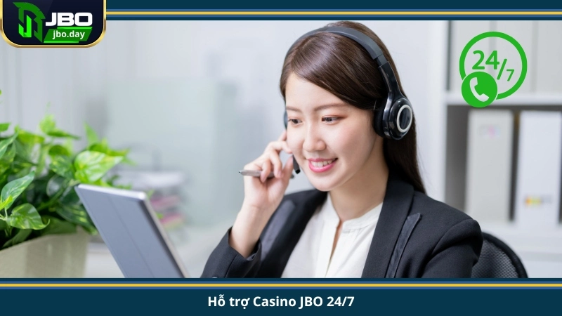 Hỗ trợ Casino JBO 24/7