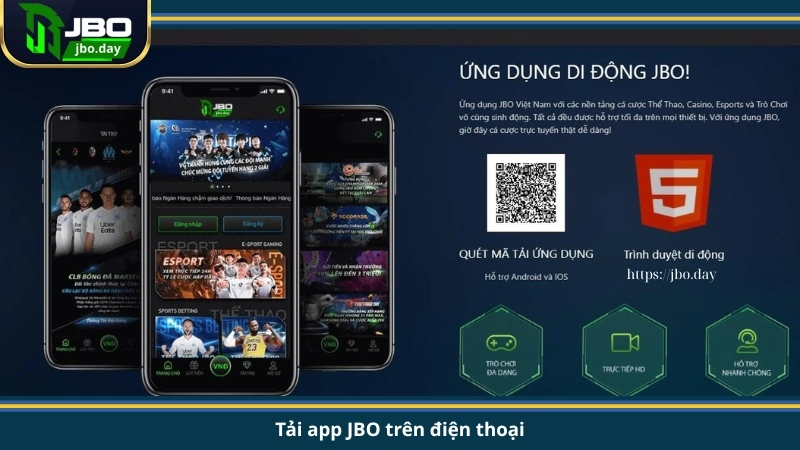 Tải app JBO trên điện thoại