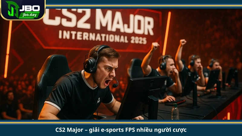 CS2 Major – giải e-sports FPS nhiều người cược