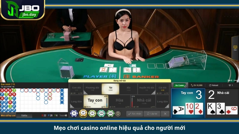 Mẹo chơi casino online hiệu quả cho người mới
