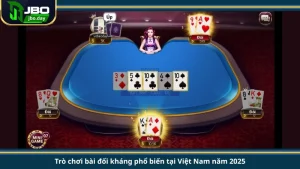 Trò chơi bài đối kháng phổ biến tại Việt Nam năm 2025